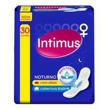 Absorvente Externo Intimus Noturno Suave C/abas- 30 Unidade