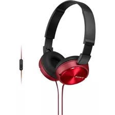 Auriculares Sony Plegables Manos Libres Mdr-zx310ap Color Red