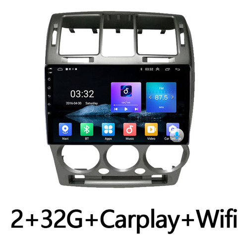 Estreo 2+32g Carplay Cmara Para Hyundai Getz 2002-2011 Foto 2