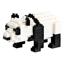 Nanoblock Panda Rompecabezas 3d Bloques Para Armar Cantidad De Piezas 150