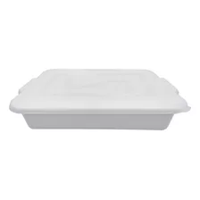 Caixa Gourmet Com Tampa 35 X 24 Cm 4 Litros Branca Santana