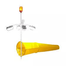 Biruta 60 Cm Nbr12647 Com Iluminação Externa Aeroind