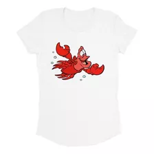 Playera Blusa Sebastian Sirenita Princesas