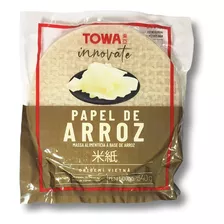 Papel Arroz Tailandes Redondo Cozinha Asiatica 340g