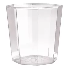 Vaso Plástico Descartable Octogonal 200 Cc (x 30 Unidades)