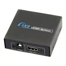 Splitter Hdmi 1x2 Distribuidor De Sinal 3d Duplicador Tv