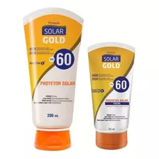 Kit Protetor Solar (facial+corporal) Fps60 Solar Gold