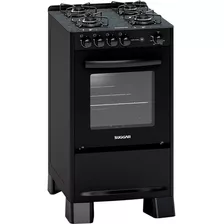 Fogão De Piso 4 Bocas Neo Cook Com Mesa De Vidro Suggar