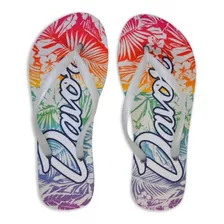 Ojotas Estampadas Sandalias Playeras Flip Flops Slim Mujer