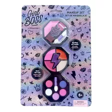 Maquillaje Infantil Makeup Girl Boss Octagonal Triple 