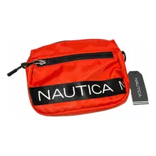 Bolso Cartera Crossbody Nautica Color Naranja 100% Original