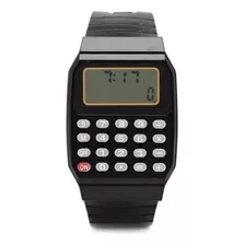 Reloj Con Calculadora Para Niño Y Niña Ajustable De Silicona