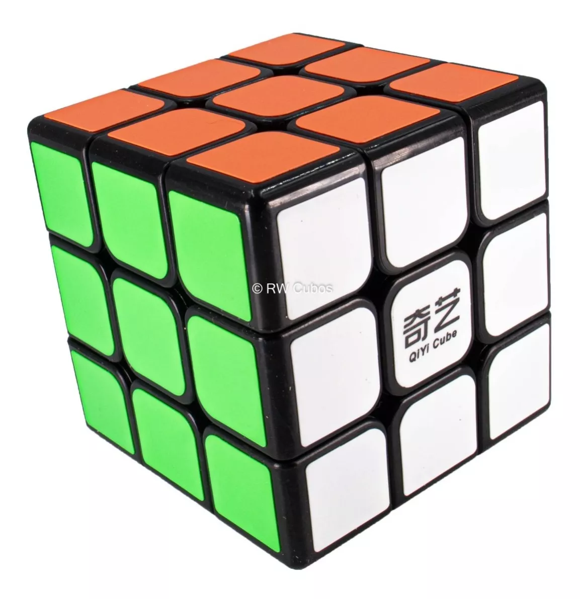 Cubo Mágico Profissional 3x3x3 Qiyi Sail W Com Adesivo