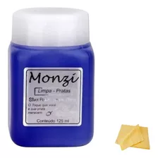  Limpa Prata Monzi Grande 125ml - Pronta Entrega + Brinde 