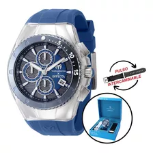 Reloj Para Hombres Technomarine Tm 122003 Color De La Correa Acero