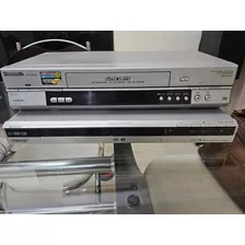 Video Cassete Panasonic E Gravador Dvd Sony (leia Anuncio)