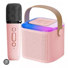 Parlante Bluetooth Con Microfono Karaoke D Niños Inalambrico