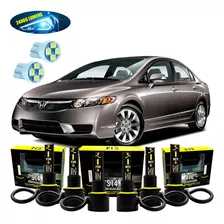 Lxs Lx Honda Civic G8 Top Super Led S14 Alto Baixo Milha Top