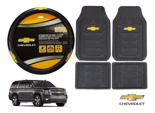 Tapetes 4pz Chevrolet + Cubrevolante Tahoe 2005