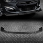 [3pcs] For 13-16 Genesis Coupe Matte Black Front Bumper  Ddw