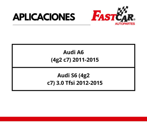 2 Amortiguadores Trasero Audi S6 4g2,c7 3.0 Tfsi 2012- 2015 Foto 2