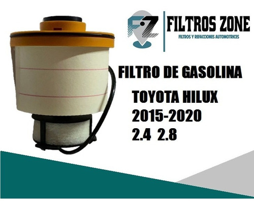 Filtro De Gasolina Toyota Hilux  2015-2020 2.4 Foto 2