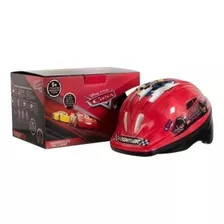 Casco Disney Cars 50-52cm Rojo