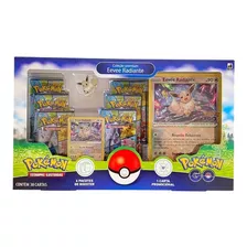 Box Jogo Pokémon Go Coleção Premium Eeve Radiante Tcg Copag