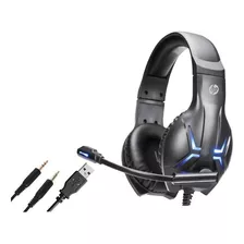 Audifono Gamer Hp Dhe-8001 Iluminado Pc/ps4/xbox; Electrotom