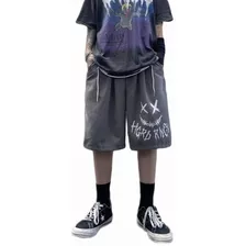 Bermudas Caballero Hiphop Rap Streetwear Pantalones Cortos