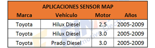 Sensor Map Toyota Hilux Diesel Prado Diesel Foto 6