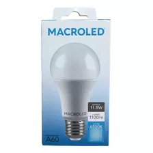 Lampara Bulbo Led 11.5w Luz Fria 6500k Macroled X10u