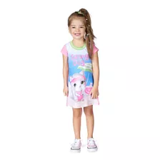 Vestido Infantil Feminino Bichinhos Verão, Bygus