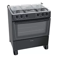 Cocina James 5 Hornallas Negra Mod C 150 B