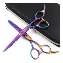 Professional Razor Blades Barbe Handed Hair Cutting Scissor 