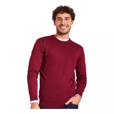 Sueter Casaco Masculino Blusa Frio Lã Tricô Gola Redonda