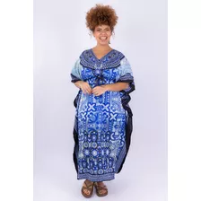 Vestido Kaftan Indiano Longo Gg G1 Plus Size Linha Premium D