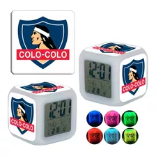 Reloj Despertador Colo Colo Y Clubes Futbol Chileno