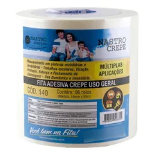 Fita Crepe Nastro 18mm X 50mt - Kit C/6 Unidades