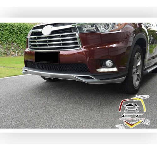 Bumper Frontal Protector Defensa Toyota Highlander 14-16  Foto 3