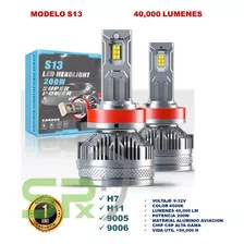 Bombillos Luces Led H4 H11 9005 9006 40.000 Lumenes 200watts