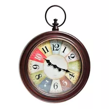 Reloj Plástico Para Colgar Ø43 Cm. Unico 58x43x7 Cm