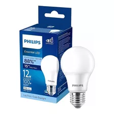 Foco Led Philips Ess Led Bulb E27 12w 6500k Paquete 5 Pz Color De La Luz Blanco Frío