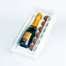 25 Caixas Para Mini Chandon E 6 Doces