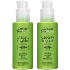 Garnier Skinactive Humectante Diario Clearly Brighter 2 Pack