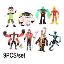 Ben 10 Set De Figuras De Ben Tennyson Colección Completa 