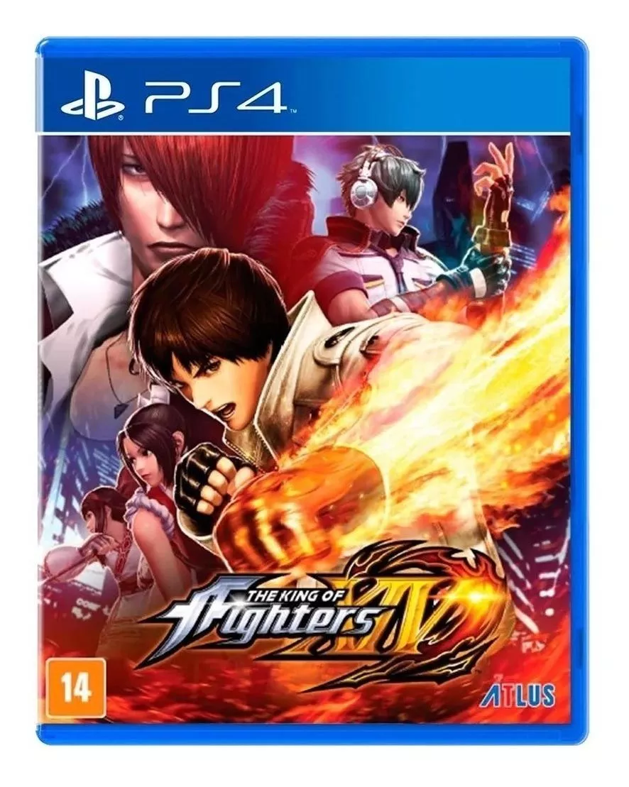 The King Of Fighters Xiv Standard Edition Atlus Ps4 Físico