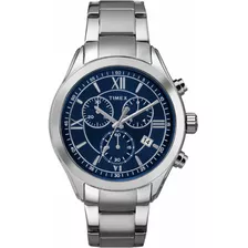 Reloj Timex Miami Acero Inoxidable Cronógrafo Caballero