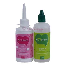 Kit Amolecedor De Cutículas Amaciante Liquido E Creme