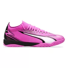 Botines Futsal Hombre Puma Ultra Match Rosa Jj deportes